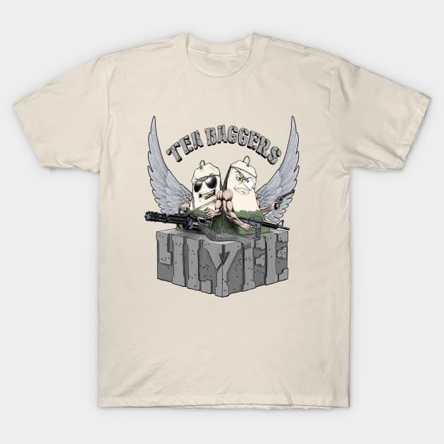 Tea-Baggers 4 LYFE T-Shirt by JaegerBombastic